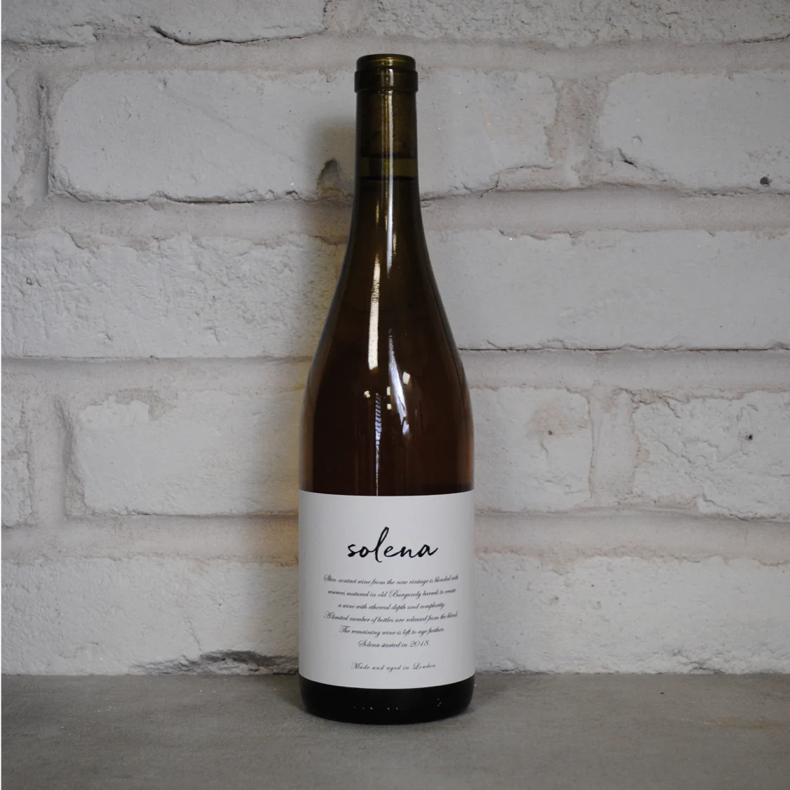 VAGABOND WINERY Batch 002 - Solena 75cl (London, United Kingdom)