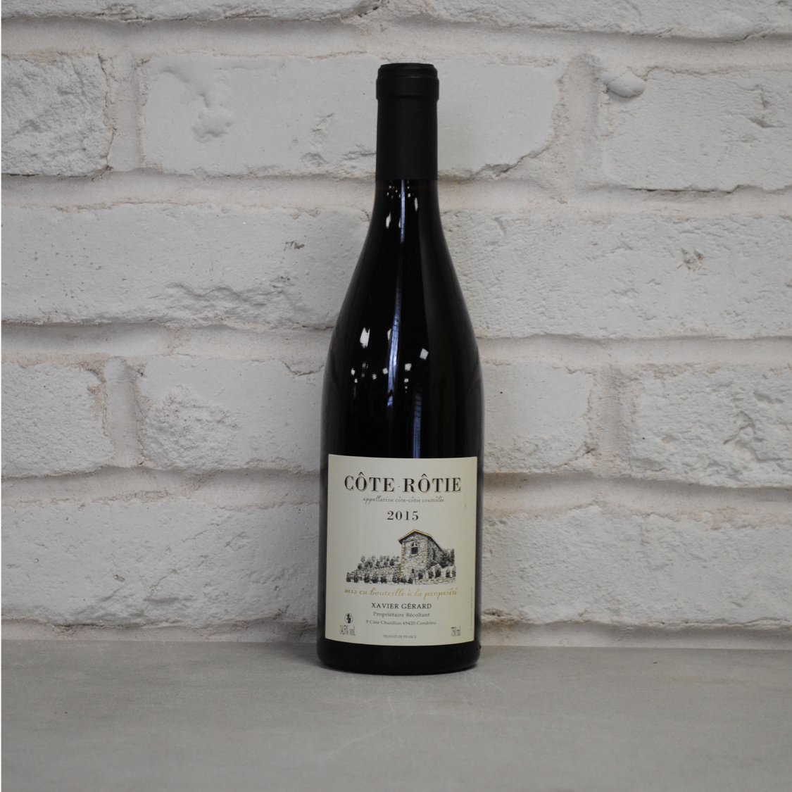 2015 XAVIER GERARD Cote Rotie 75cl (Northern Rhone, France)