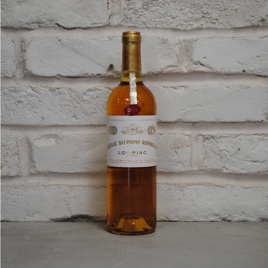 2009 CHATEAU DAUPHINE-RONDILLON Loupiac Cuvee d'Or 75cl (Bordeaux, France)