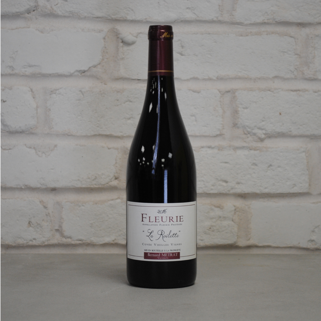 2016 BERNARD METRAT Fleurie 75cl (Beaujolais, France)